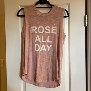 Rosè all day Tank top